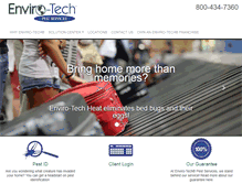 Tablet Screenshot of envirotechpestservices.com